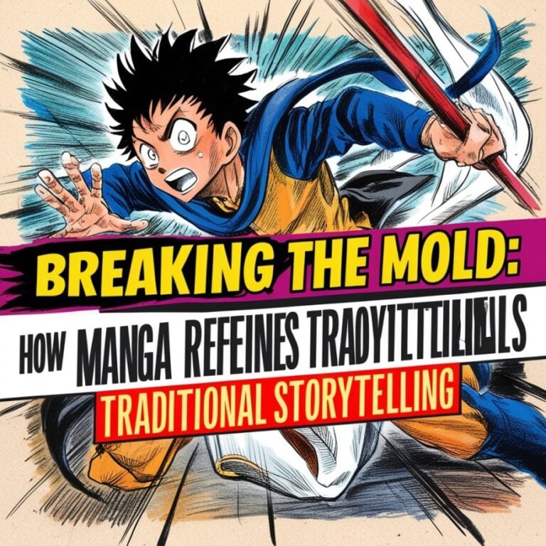 Breaking the Mold: How Manga Redefines Traditional Storytelling