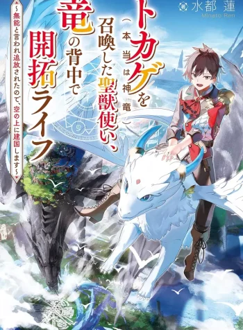 tokage-hontou-wa-shinryuu-wo-shoukanshita-seijuutsukai-ryuu-no-senaka-de-kaitaku-life-munou-to-iware-tsuihousareta-node-sora-no-ue-ni-kenkokushimasu-light-novel-1