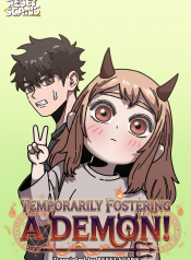 temporarily-fostering-a-demon-manga-cover