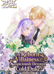 the-reborn-villainess-and-her-suspiciously-devoted-cold-duke-manga-cover