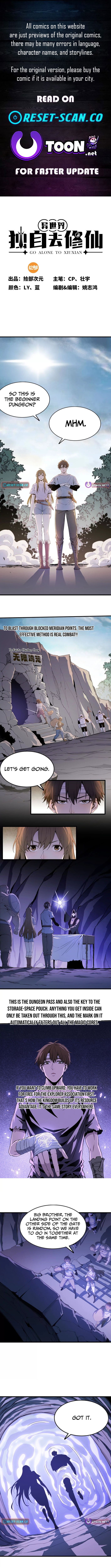 A Cultivation Master Starts a New Account in Another World Chapter 6 Page 1