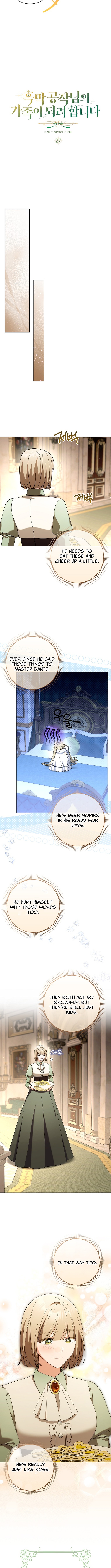 I'm Going to Become the Dark Duke's Family Chapter 27 Page 5