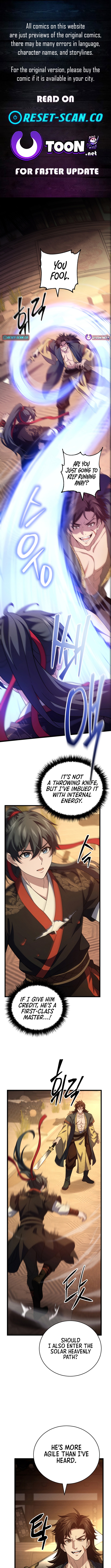 Reincarnation of the Martial God Chapter 06 Page 1