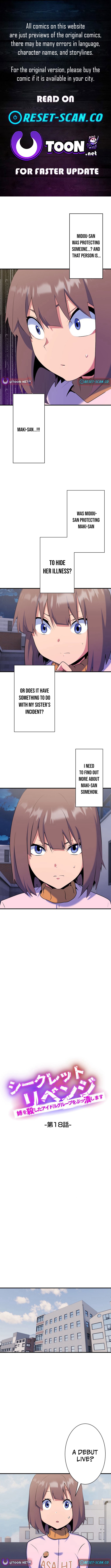 Secret Revenge: Taking Down the Idols Who Killed My Sister Chapter 18 Page 1