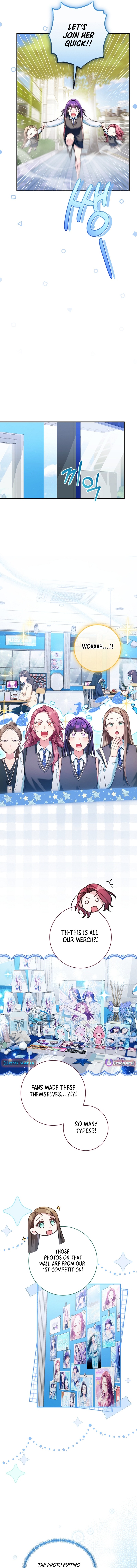 Tried to Debut My Idol... Ended Up Debuting Myself Chapter 52 Page 9