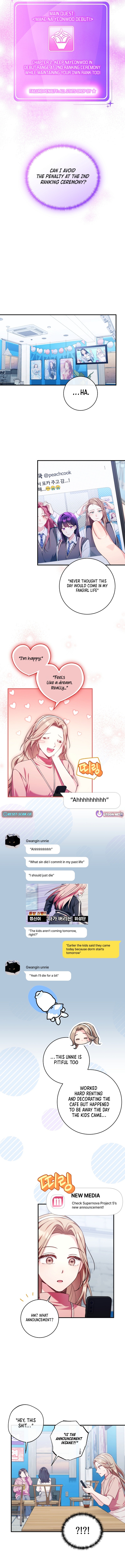 Tried to Debut My Idol... Ended Up Debuting Myself Chapter 52 Page 15