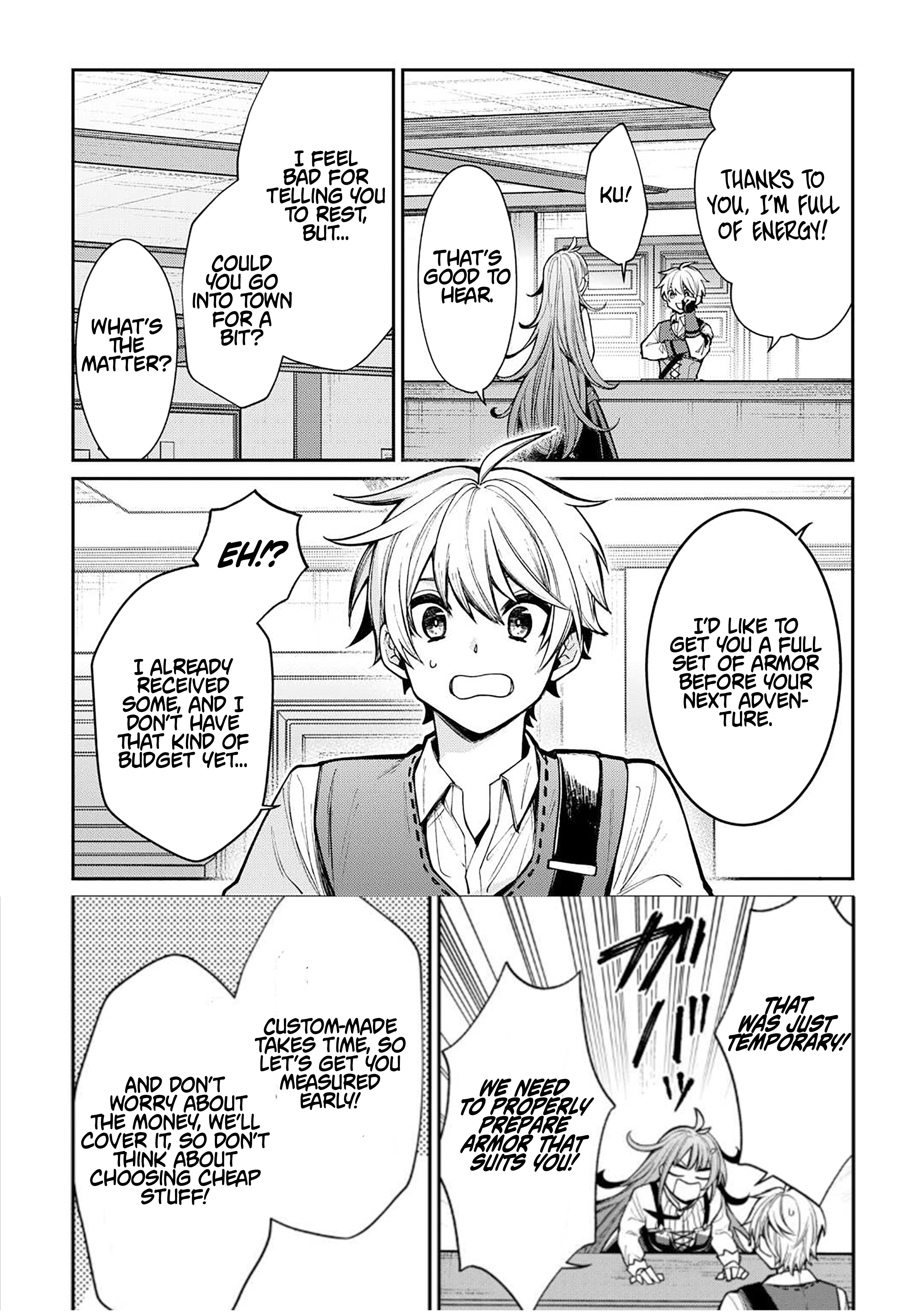 The Case of the Lizard Egg Given as Severance Pay Actually Being a Dragon Chapter 06 Page 3