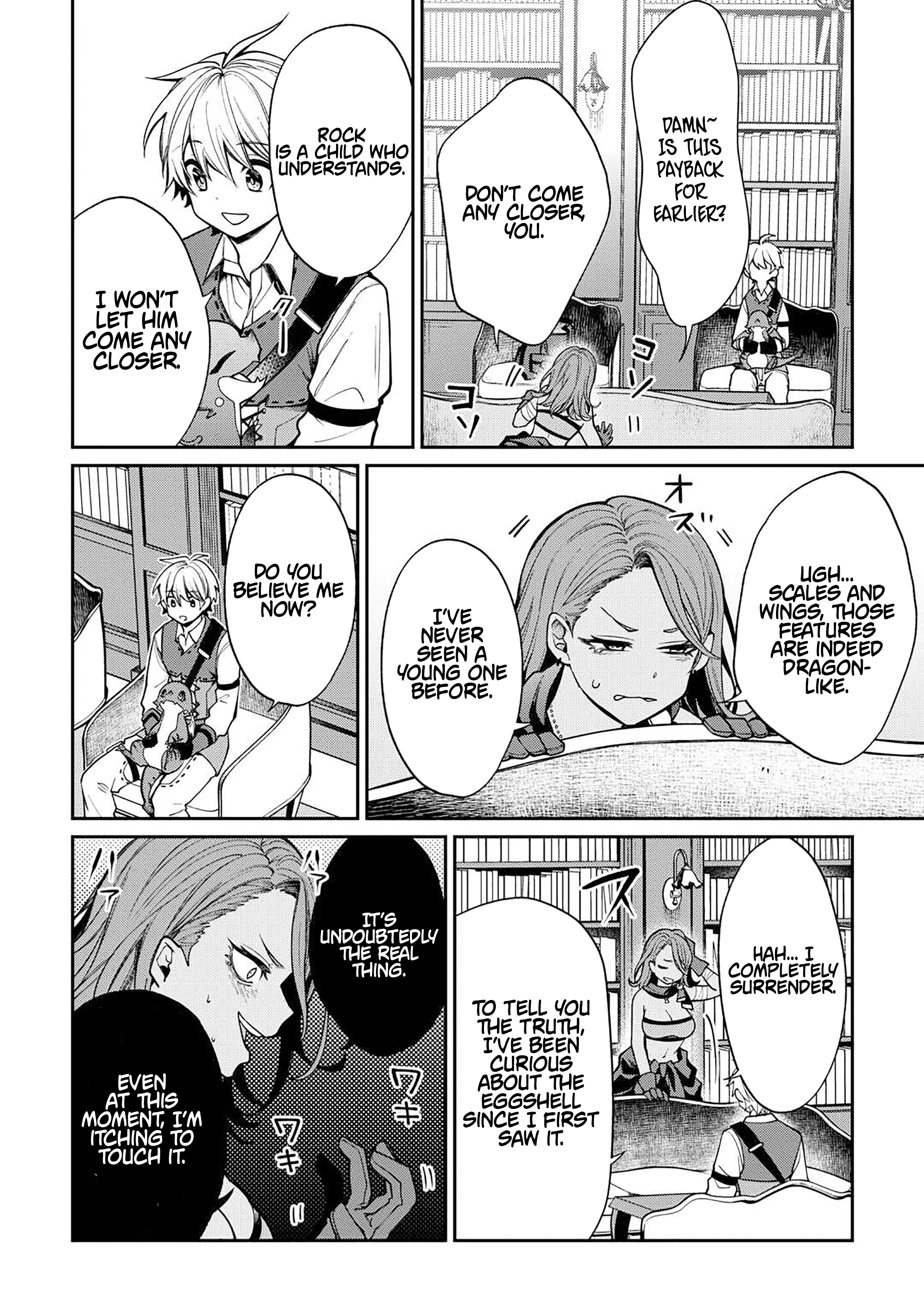 The Case of the Lizard Egg Given as Severance Pay Actually Being a Dragon Chapter 06 Page 15