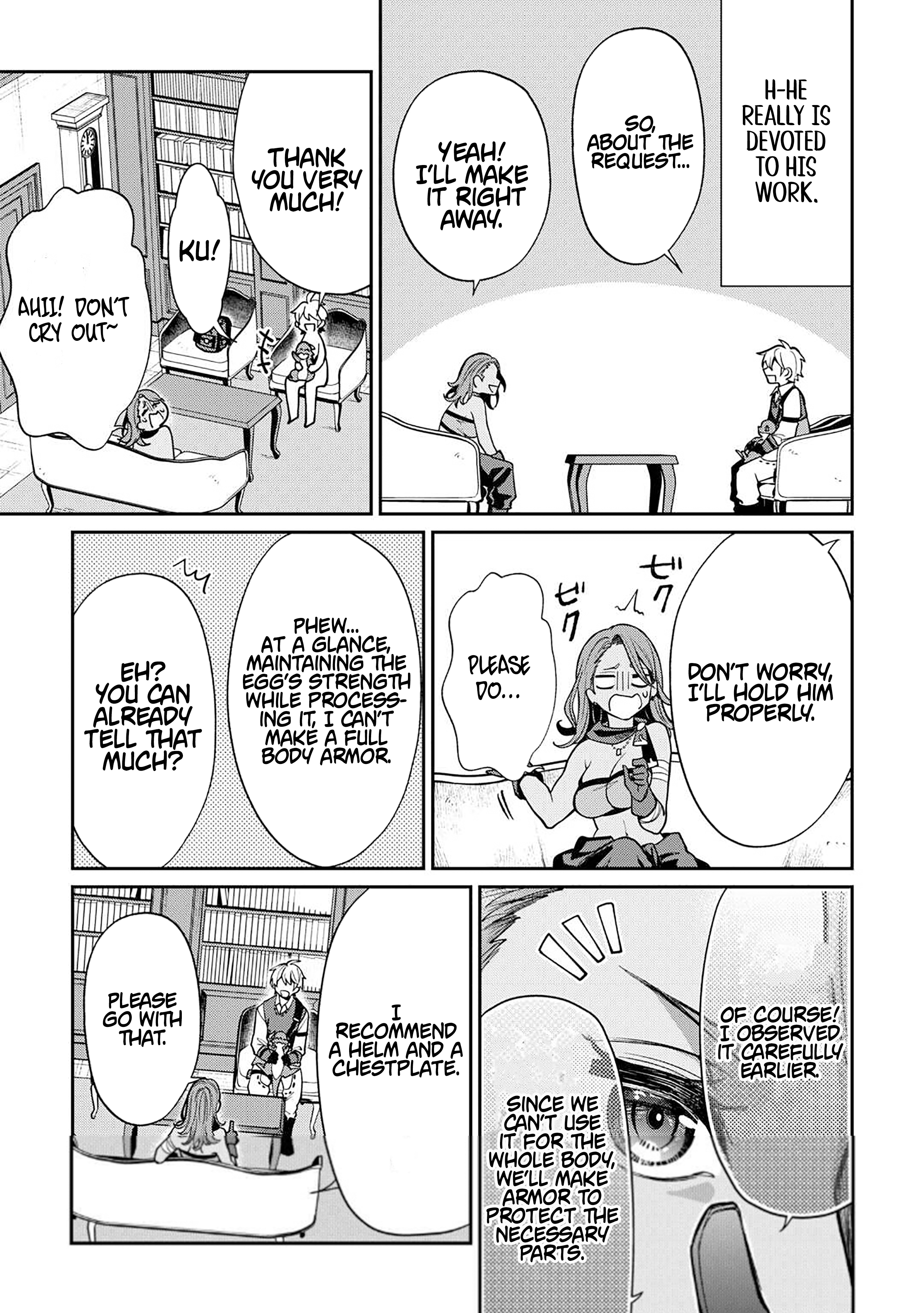 The Case of the Lizard Egg Given as Severance Pay Actually Being a Dragon Chapter 06 Page 16