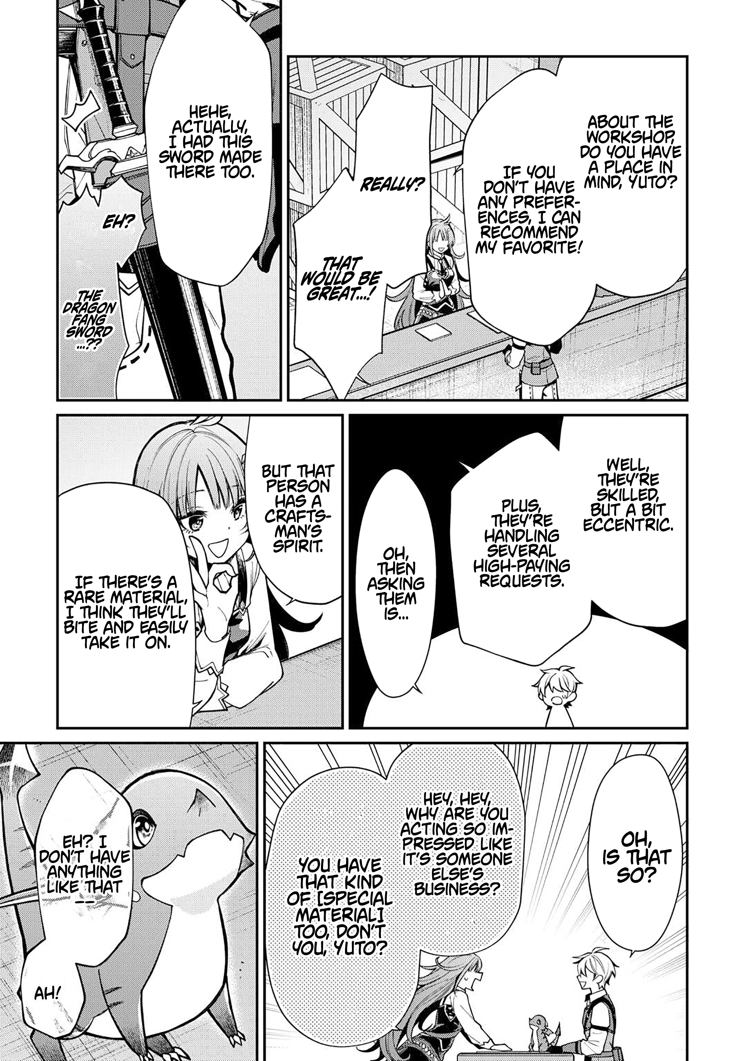 The Case of the Lizard Egg Given as Severance Pay Actually Being a Dragon Chapter 06 Page 4