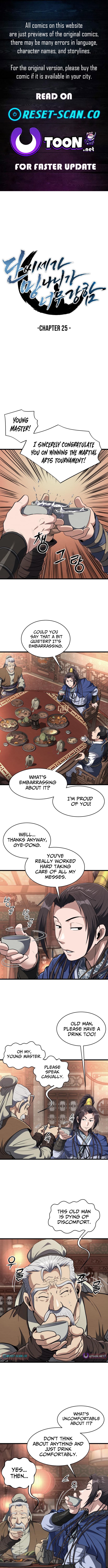 The Dan Family's Good Chapter for-Nothing is Too Strong - Chapter 25 Page 1
