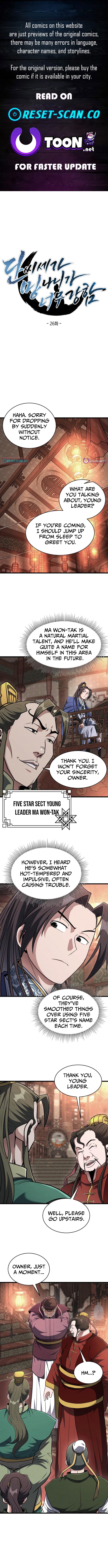 The Dan Family's Good Chapter for-Nothing is Too Strong - Chapter 26 Page 1