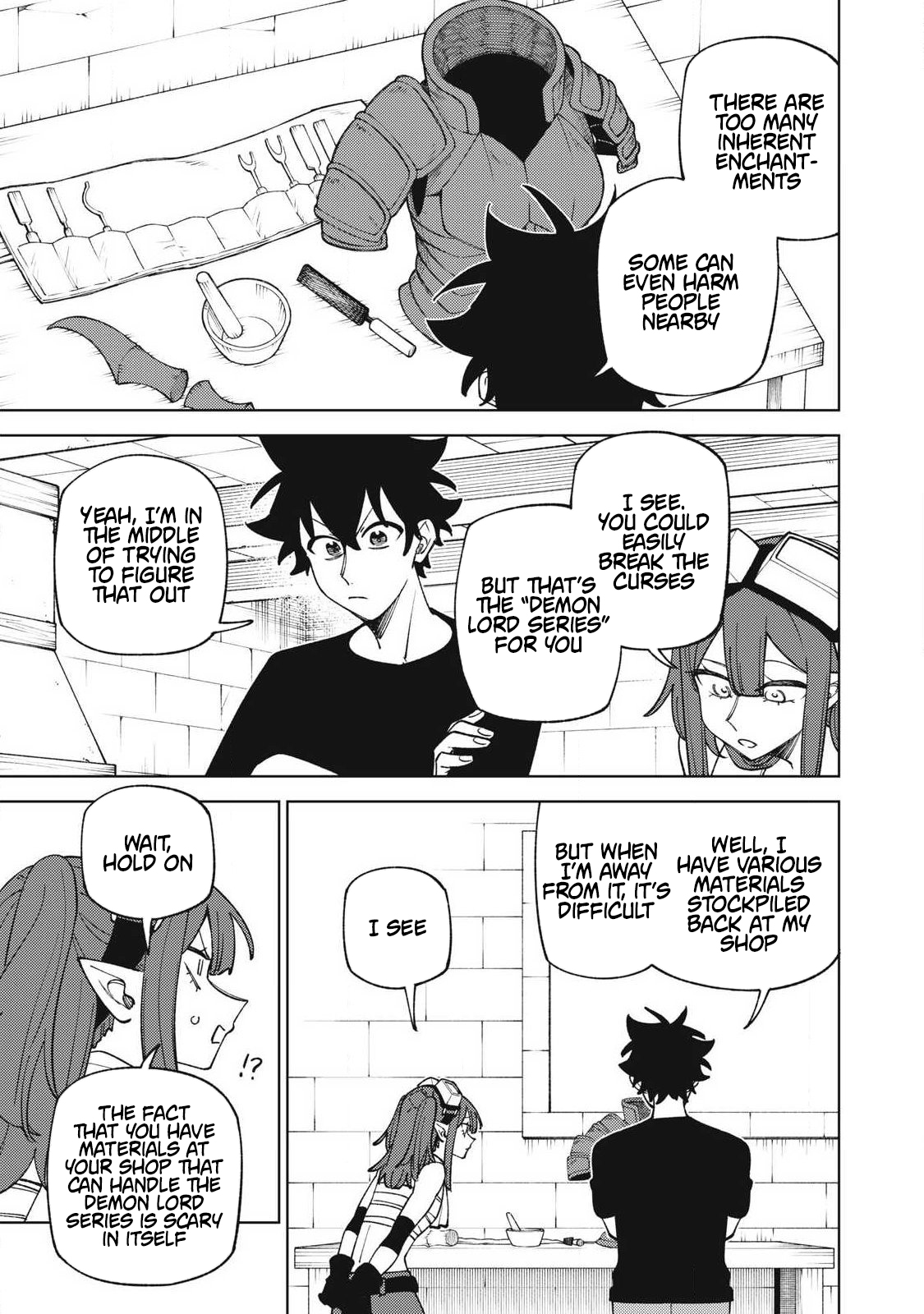 I'm a Curse Crafter, and I Don't Need an S Chapter Rank Party! - Chapter 52.1 Page 7