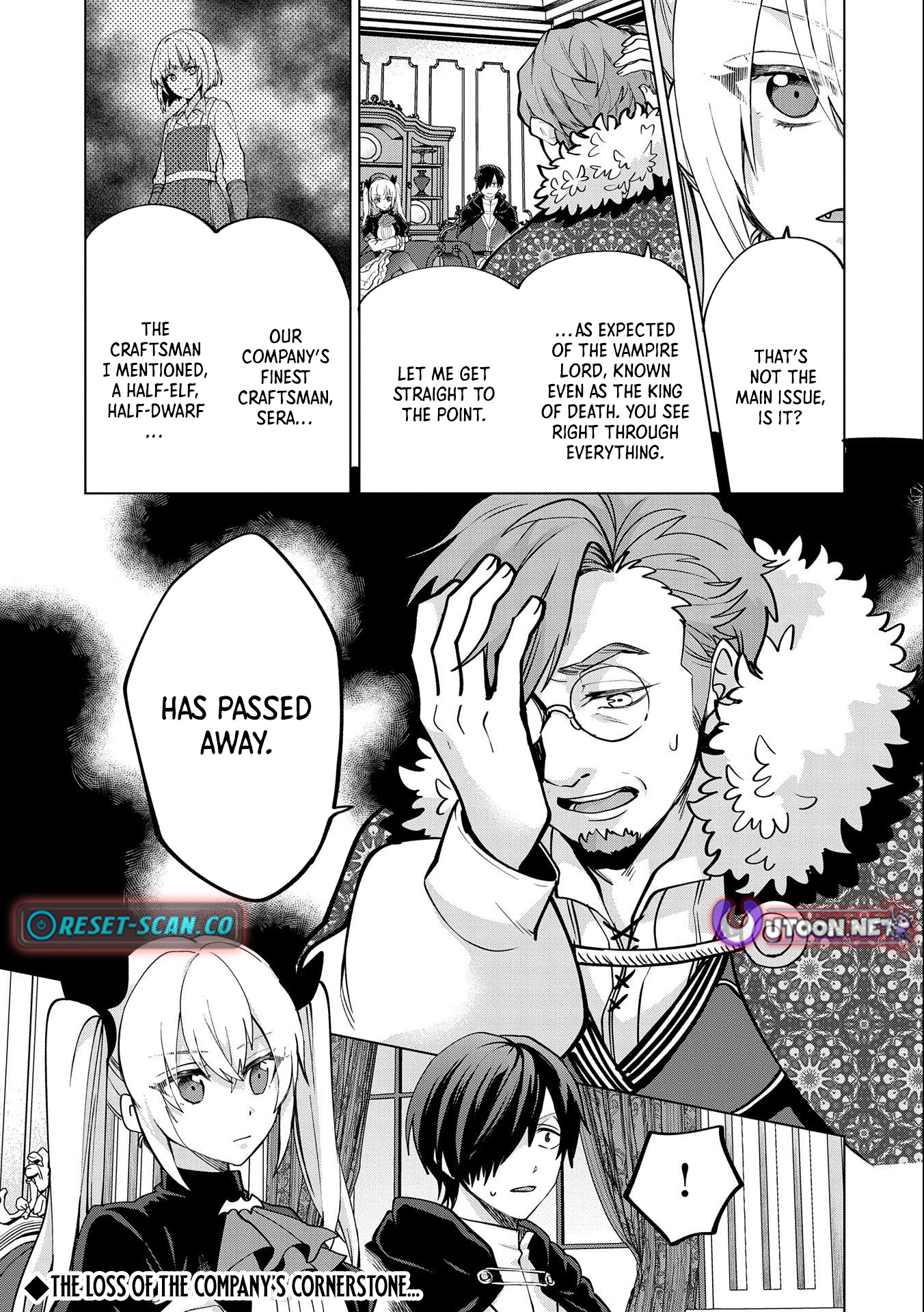 The Banished Cargo Master Awakens as the Only Necromancer in the World Chapter 21.2 Page 14