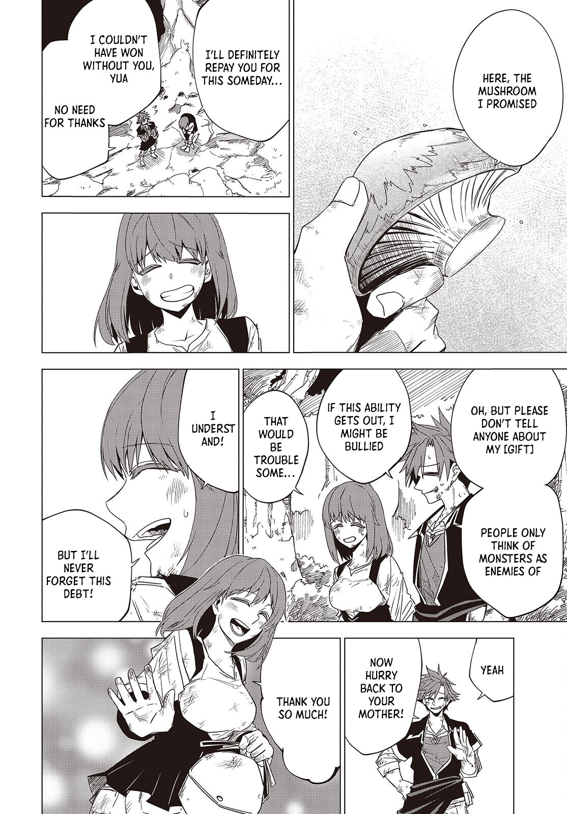 Monster Eater: The Lowest Chapter Ranked Adventurer Becomes the Strongest with Monster Powers - Chapter 01 Page 48