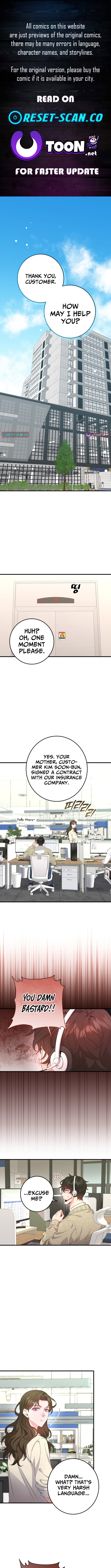 Thank You, Customer. This is Time Chapter Life Insurance Company. - Chapter 01 Page 1