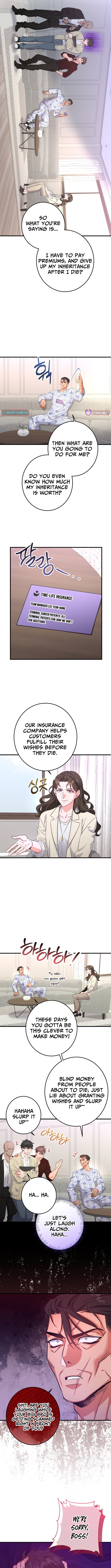 Thank You, Customer. This is Time Chapter Life Insurance Company. - Chapter 01 Page 6
