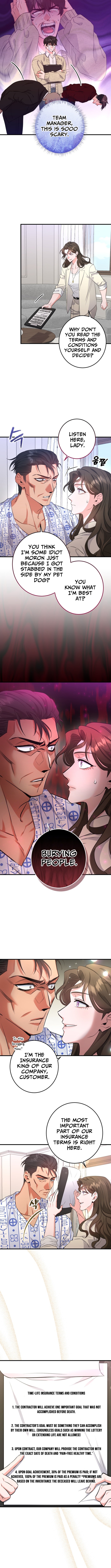 Thank You, Customer. This is Time Chapter Life Insurance Company. - Chapter 01 Page 7