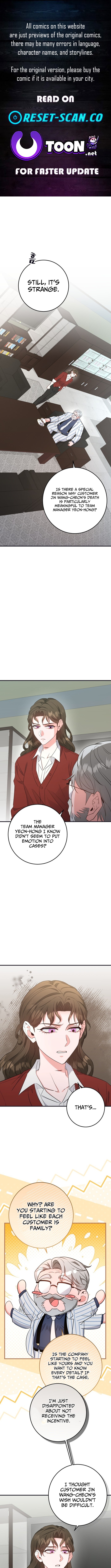 Thank You, Customer. This is Time Chapter Life Insurance Company. - Chapter 08 Page 1