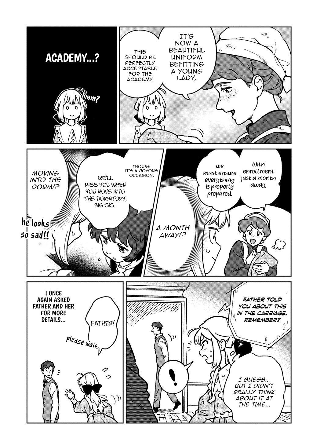 Reborn in Another World, All I Know is Daily Chapter Life Spells. - Chapter 02.1 Page 8