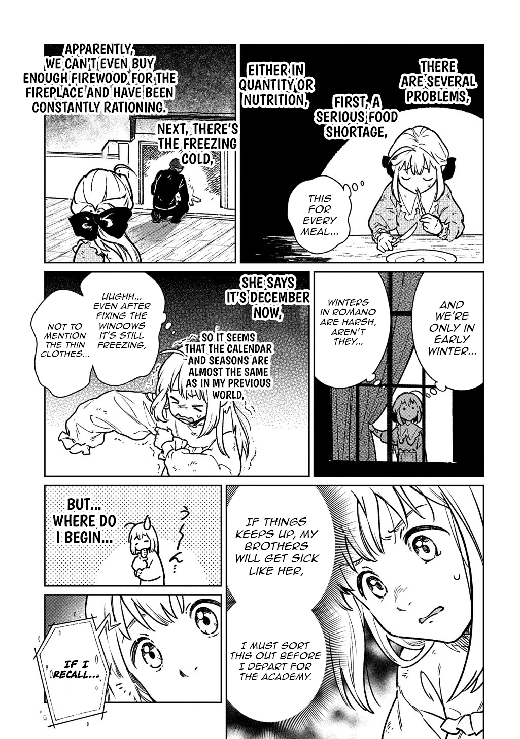 Reborn in Another World, All I Know is Daily Chapter Life Spells. - Chapter 02.1 Page 12