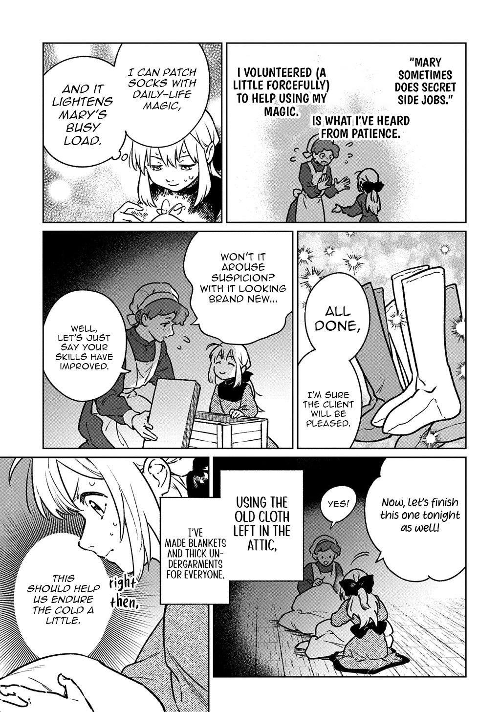 Reborn in Another World, All I Know is Daily Chapter Life Spells. - Chapter 02.1 Page 14