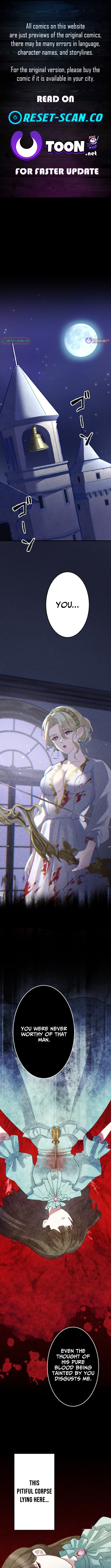 I Was Killed by the Husband I Loved, So This Time I Won't Love Him Chapter 01 Page 1