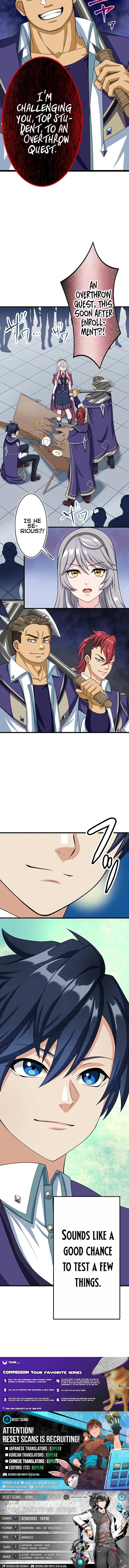 Academic Supremacy Academia: The F‑Rank Supply Officer Reincarnates as the Legendary Greatest Mage Chapter 2 Page 14