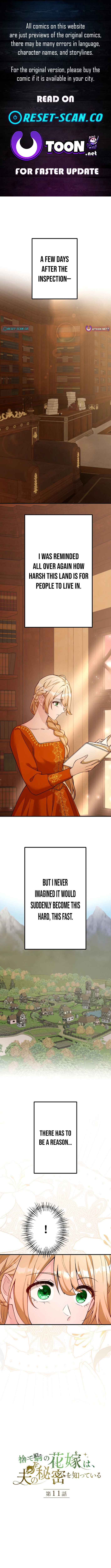 The Sacrificial Pawn Bride Knows Her Husband's Secret Chapter 11 Page 1