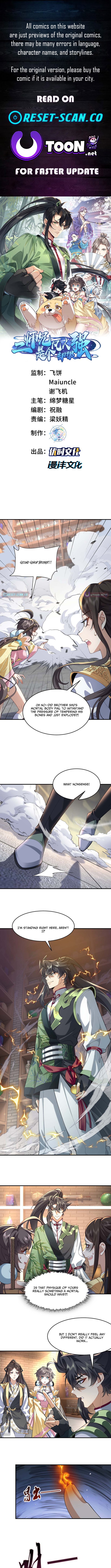 My Second Senior Brother Is a Mortal But Strong Chapter 37 Page 1