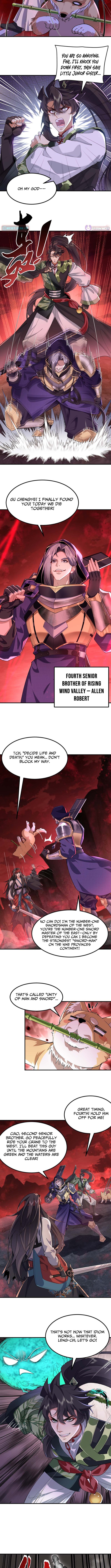 My Second Senior Brother Is a Mortal But Strong Chapter 54 Page 4