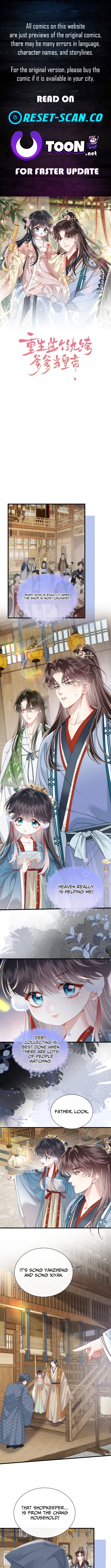 Reborn to Choose a Playboy Father as Emperor Chapter 22 Page 1