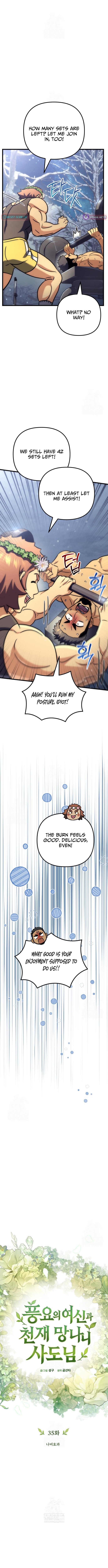 The Deity of Abundance and Her Genius Executioner Apostle Chapter 35 Page 10