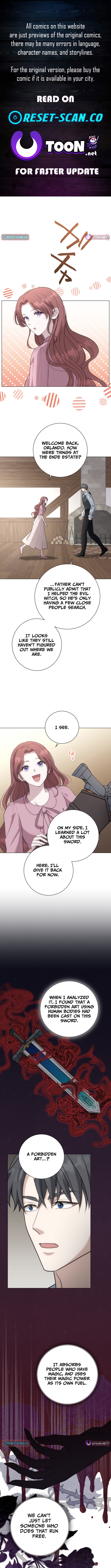The Falsely Accused Villainess Can't Escape the Knight! Chapter 20 Page 1