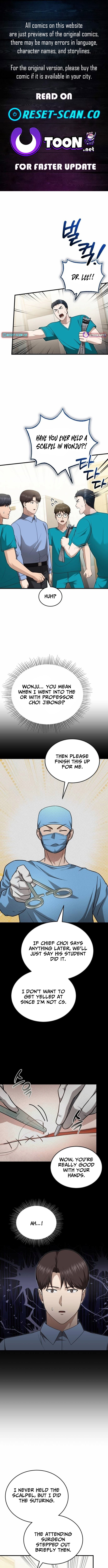 The Regressed Doctor Just Wanted to Live Quietly Chapter 51 Page 1