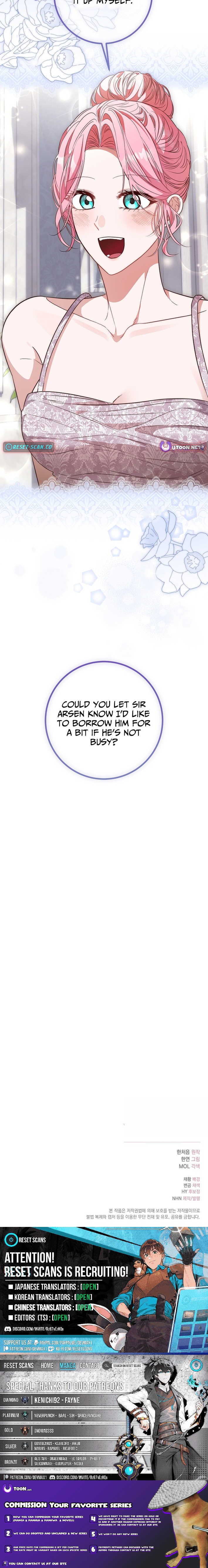 The Regressed Villainess Makes a Vow of Chastity Chapter 41 Page 14