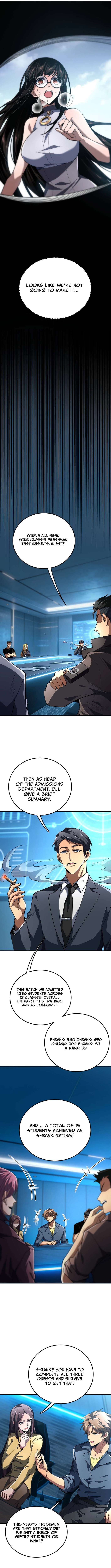 The SS Chapter Rank Freshman at Dawn Academy - Chapter 5 Page 8