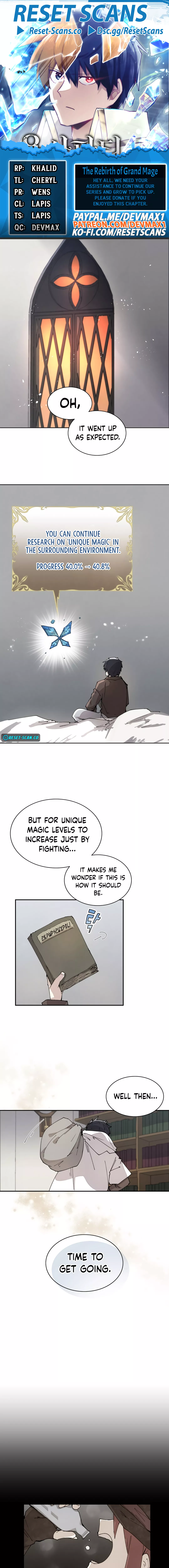 The Rebirth of the Hero’s Party’s Archmage Chapter 59 Page 1