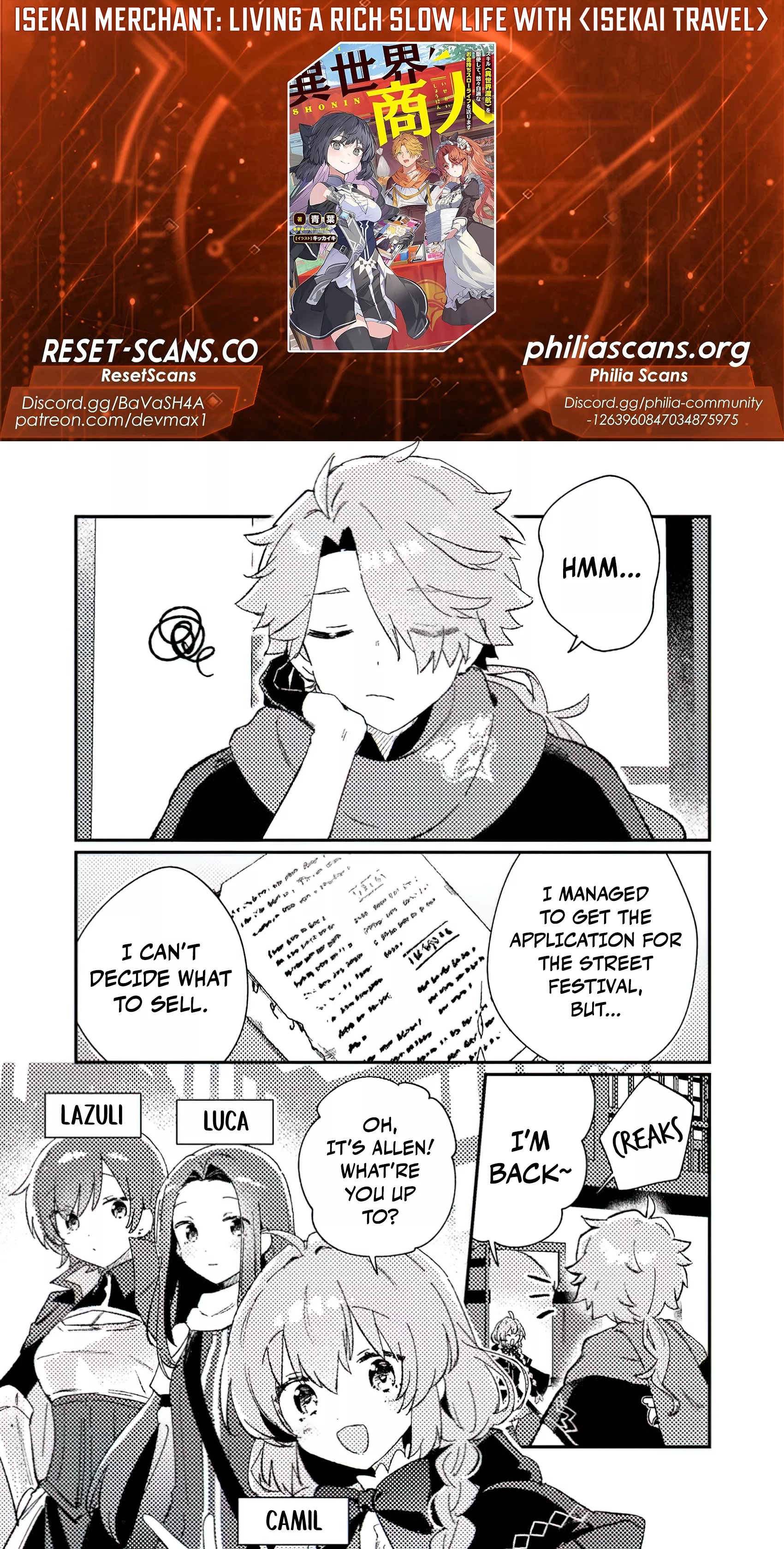 Isekai Merchant: Living a Rich Slow Life with <Isekai Travel> Chapter 04.1 Page 2