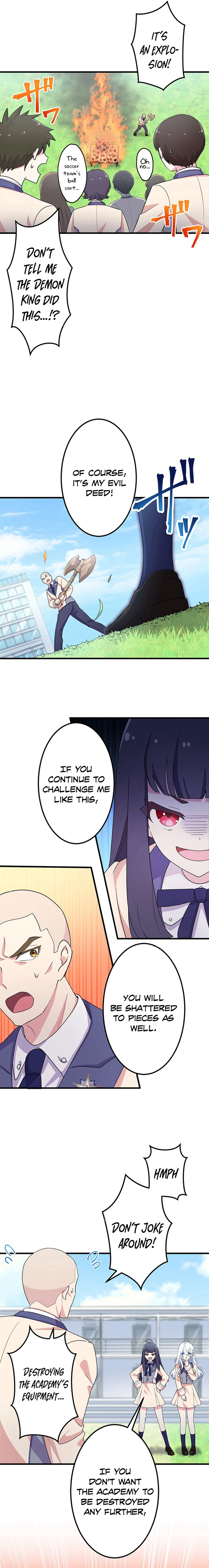 The Demon King Reincarnated as a Highschool Girl Chapter 07 Page 7
