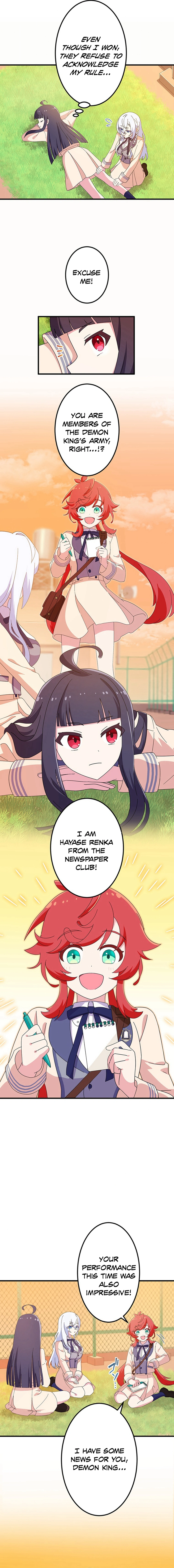 The Demon King Reincarnated as a Highschool Girl Chapter 07 Page 13