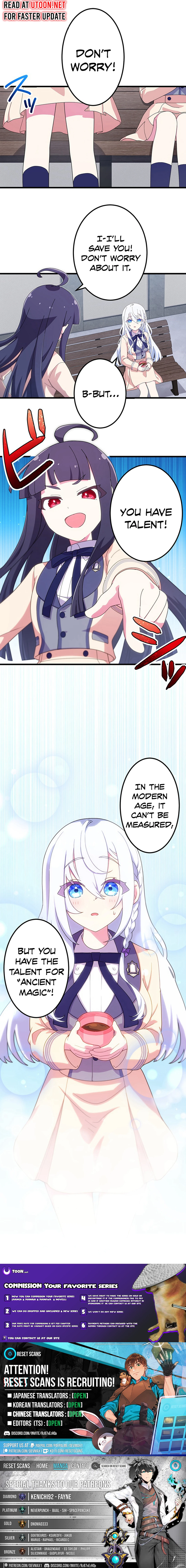 The Demon King Reincarnated as a Highschool Girl Chapter 03 Page 9