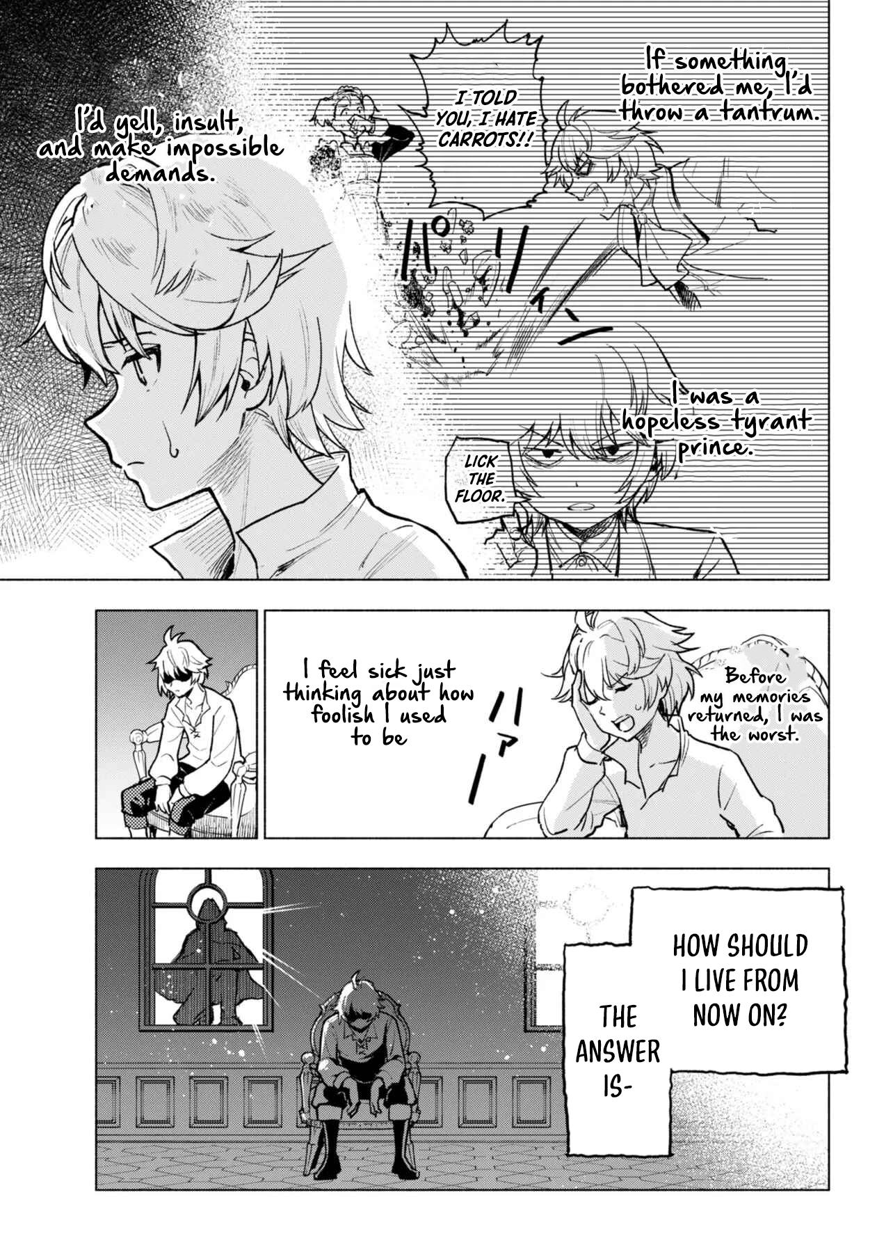 Reborn as a tyrant prince who wants to live peacefully Chapter 01 Page 14