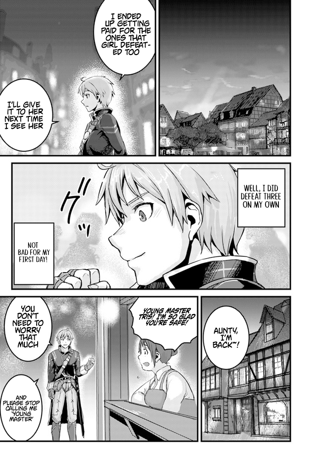 Extreme Training with the Cursed Magic Sword!? ~The Masked Adventurer Who Must Remain Unknown~ Chapter 02.1 Page 16