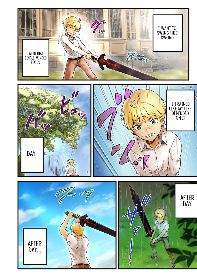 Extreme Training with the Cursed Magic Sword!? ~The Masked Adventurer Who Must Remain Unknown~ Chapter 01.1 Page 5
