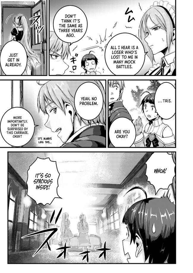 Extreme Training with the Cursed Magic Sword!? ~The Masked Adventurer Who Must Remain Unknown~ Chapter 04.1 Page 12