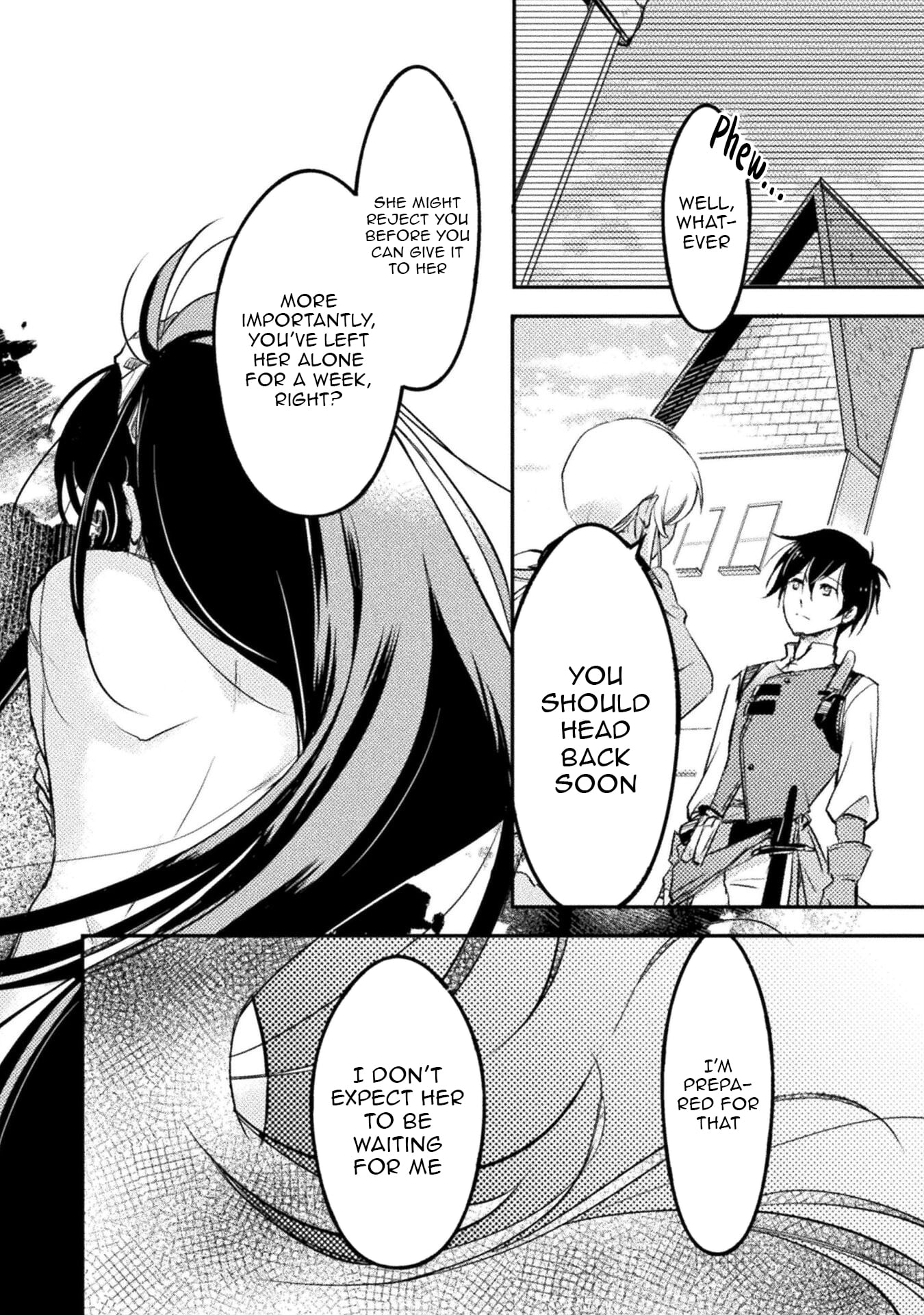 Wouldn't it be fine if I just did everything alone? The Holy Grail user, the Slave Killer. Chapter 01 Page 11