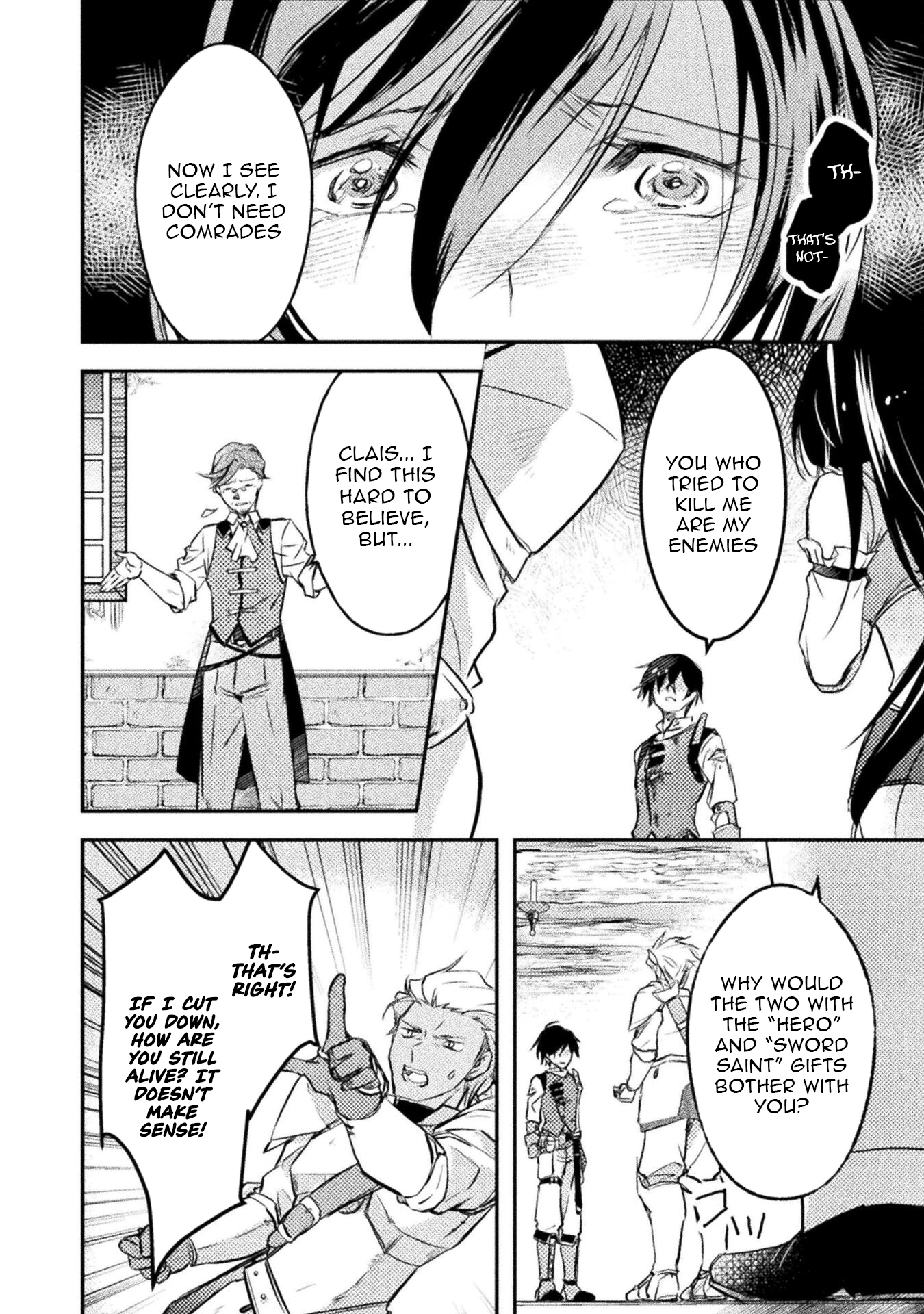 Wouldn't it be fine if I just did everything alone? The Holy Grail user, the Slave Killer. Chapter 04 Page 21