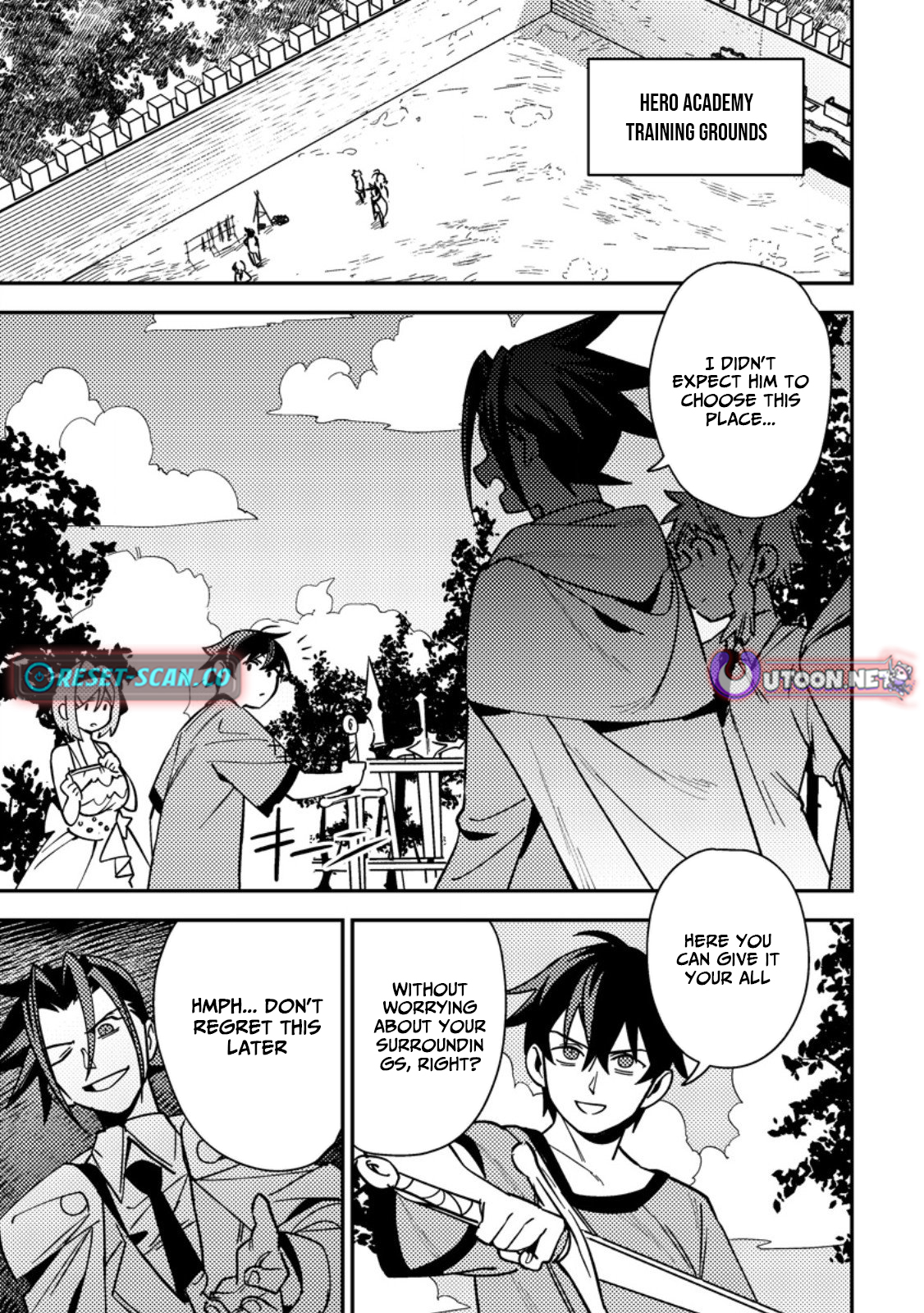 Game Chishiki de Saikyou ni Natta Mob Heishi wa, Shin no Jitsuryoku wo Kakushitai Chapter 09.1 Page 2