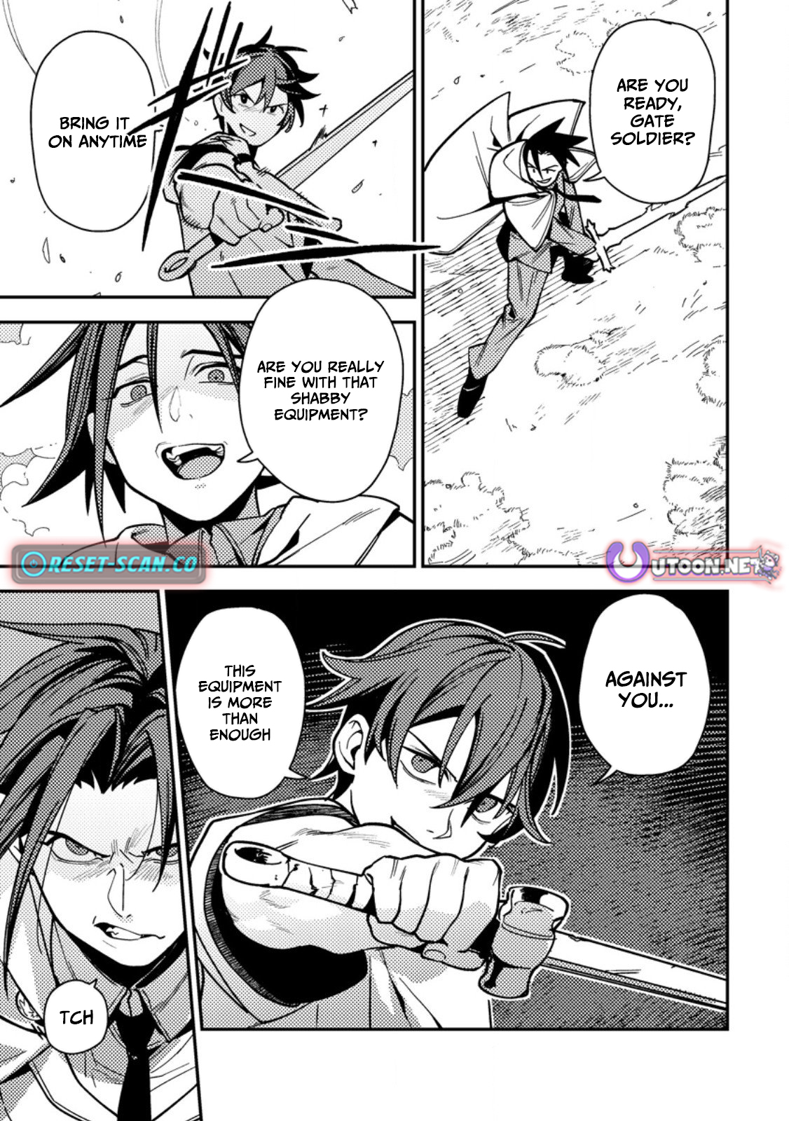 Game Chishiki de Saikyou ni Natta Mob Heishi wa, Shin no Jitsuryoku wo Kakushitai Chapter 09.1 Page 6